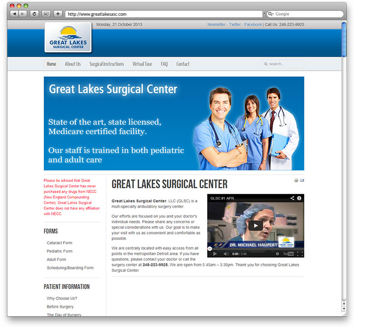 Great Lakes Surgical Center Oma Comp